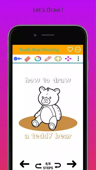 How to Draw Cute Teddy Bear screenshot 3