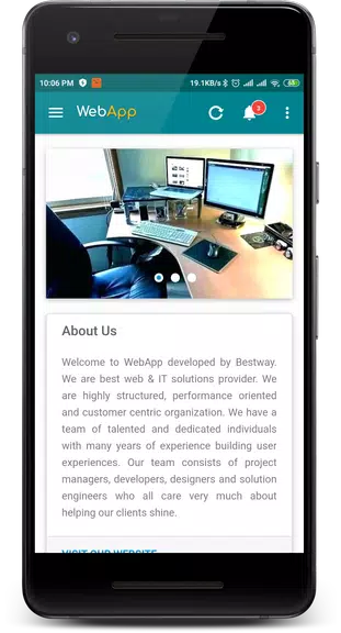 WebApp screenshot 3