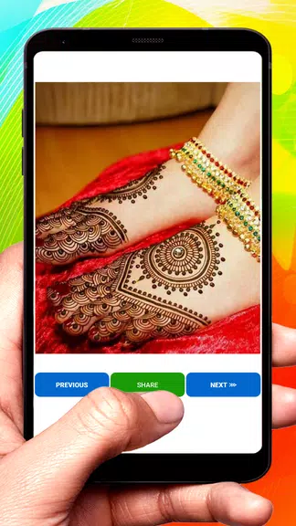 Foot Feet Leg Mehndi Designs screenshot 3