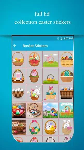 Happy Easter Stickers - WAStickerApps screenshot 4