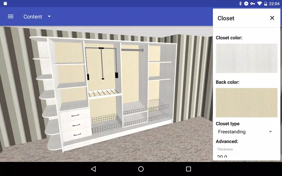 Closet Planner 3D screenshot 3