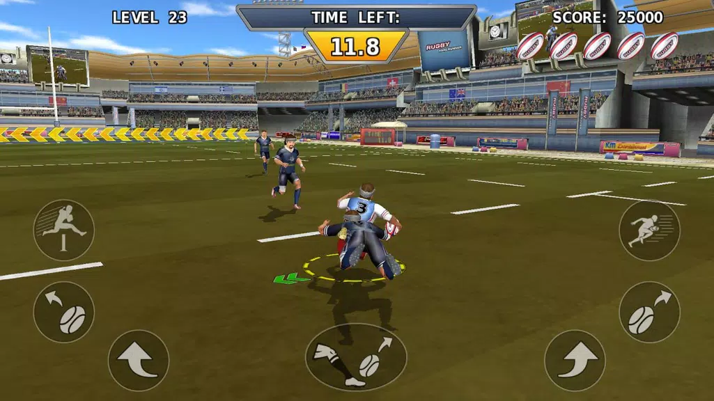 Rugby: Hard Runner screenshot 2