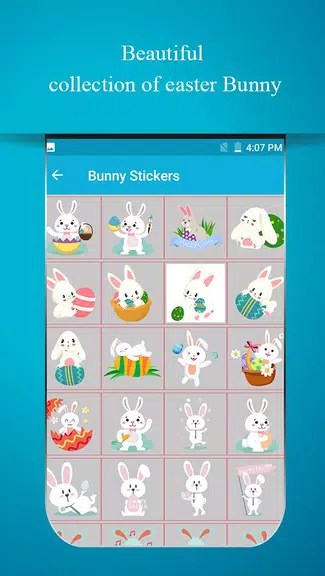 Happy Easter Stickers - WAStickerApps screenshot 3