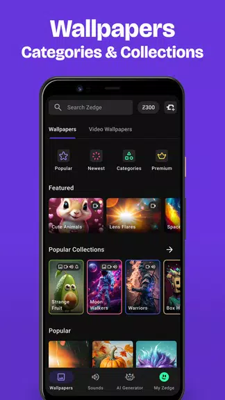 Zedge™ Wallpapers & Ringtones screenshot 1