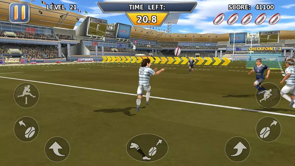 Rugby: Hard Runner screenshot 3