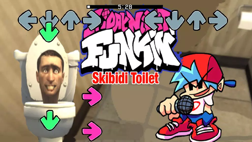 Skibin Toilet - FNF screenshot 1