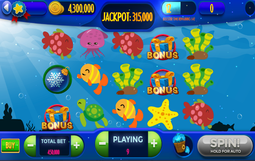 Undersea World Free Casino Slots Machines screenshot 1