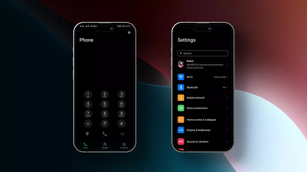 iOS 18 DARK | MAGIC UI THEME screenshot 4