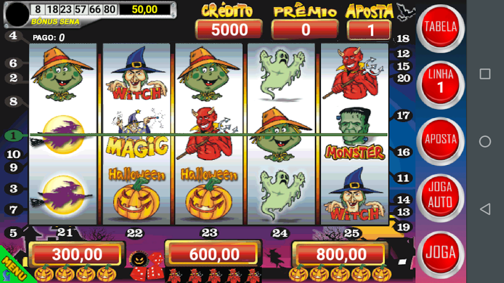 Halloween Slots Caça Níquel screenshot 1