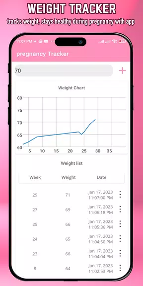 Pregnancy Tracker & calculator screenshot 3