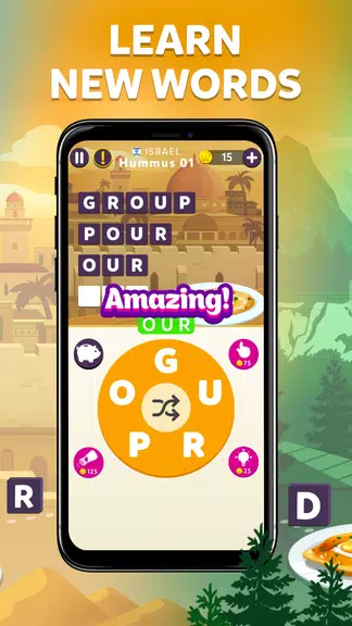 Wordelicious - Fun Word Puzzle screenshot 2