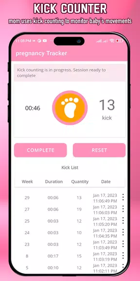 Pregnancy Tracker & calculator screenshot 2