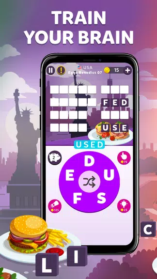 Wordelicious - Fun Word Puzzle screenshot 4