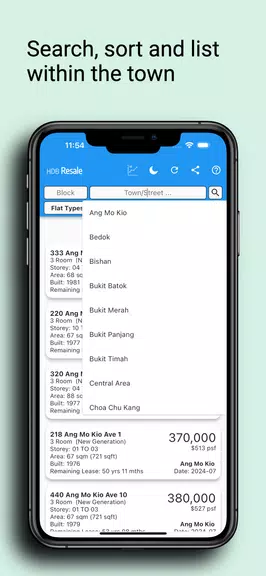 HDB Resale @ SG screenshot 4