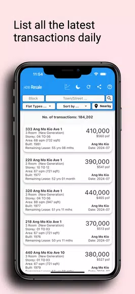 HDB Resale @ SG screenshot 3