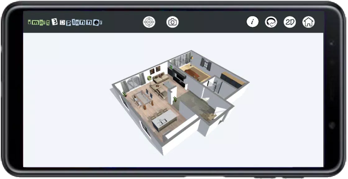 3D Floor Plan | smart3Dplanner screenshot 2