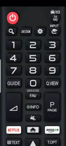 TV Remote Control for LG TV screenshot 1