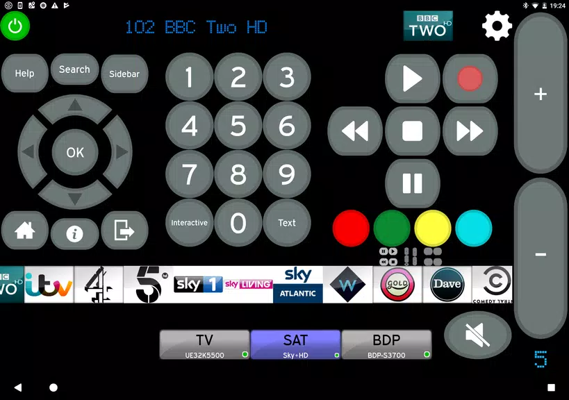 MyAV Sky Q Remote Control screenshot 3