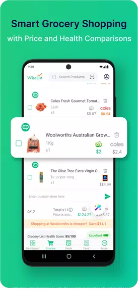 WiseList- grocery&money saving screenshot 1