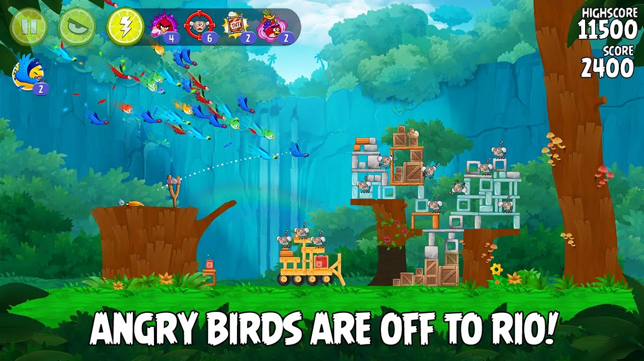 Angry Birds Rio screenshot 3