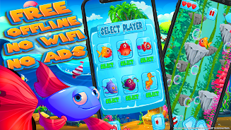 Fish Game Offline Game screenshot 5