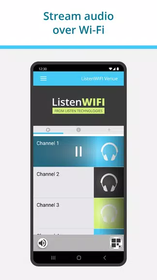 ListenWIFI screenshot 1