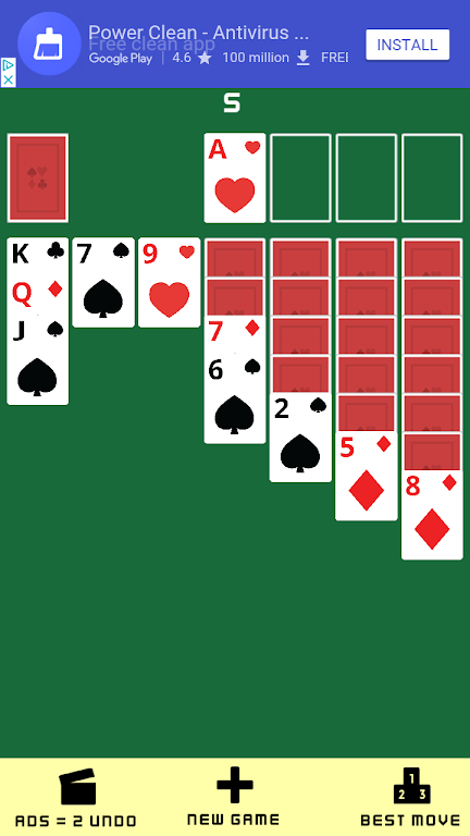 Solitaire -Klondike: Play Solitaire Card Game Free screenshot 2