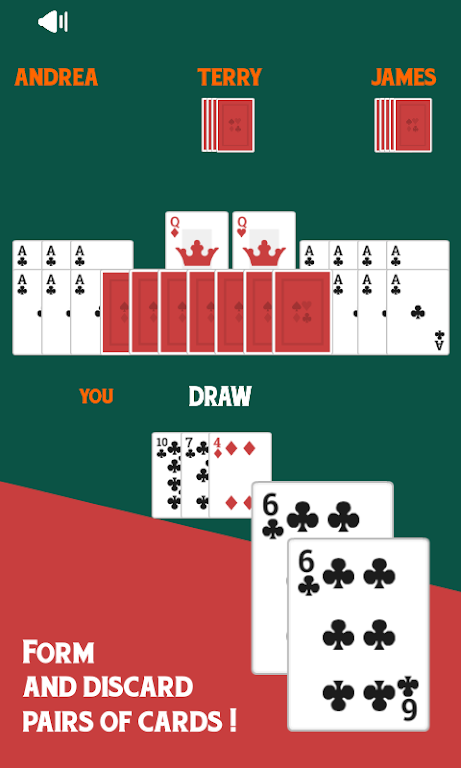 Old Maid Free Card Game screenshot 2