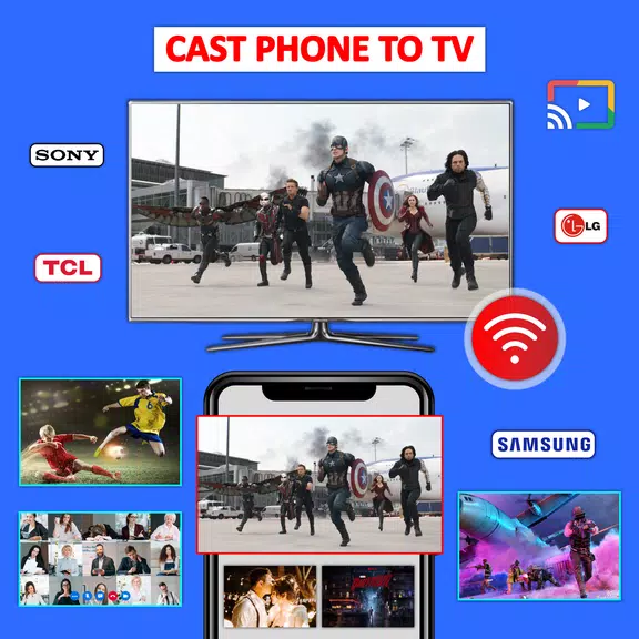 Cast Phone to TV, Chromecast screenshot 1