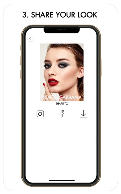 DOLCE&GABBANA MAKE UP TRY ON screenshot 3
