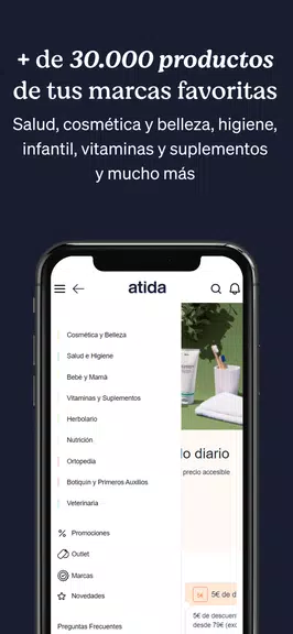 Atida Mifarma Farmacia online screenshot 1