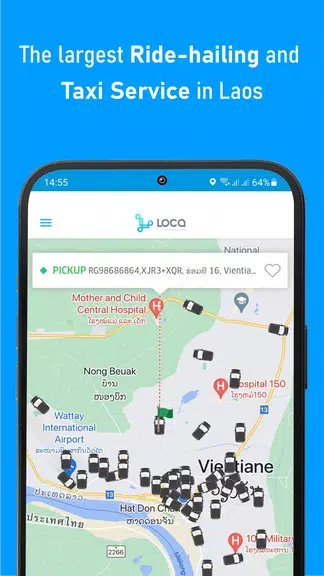 LOCA - Lao Taxi & Super App screenshot 2