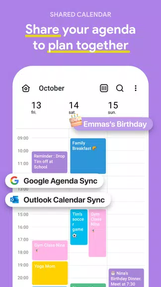 FamilyWall: Family Organizer screenshot 1