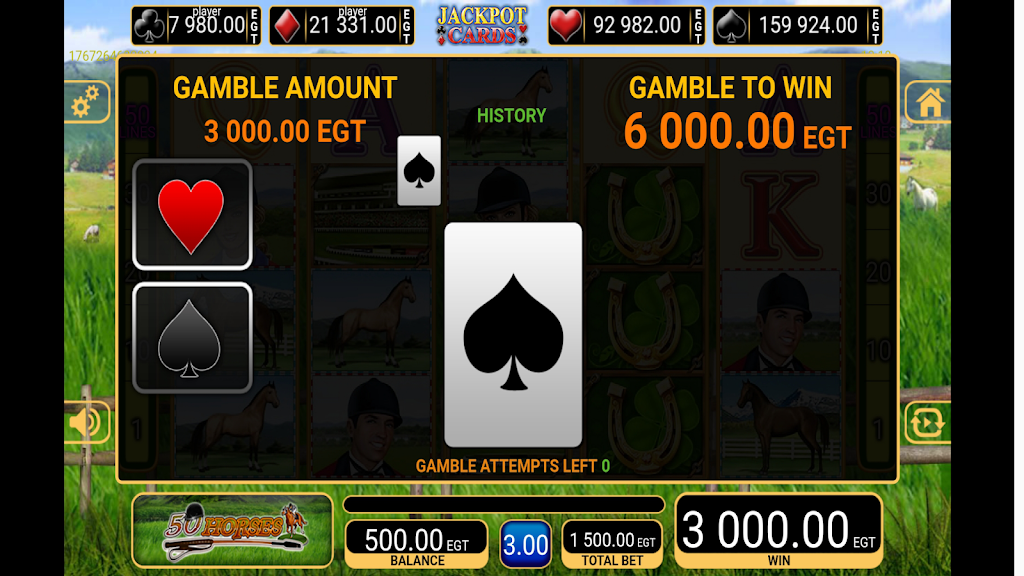 50 Horses Slot screenshot 4