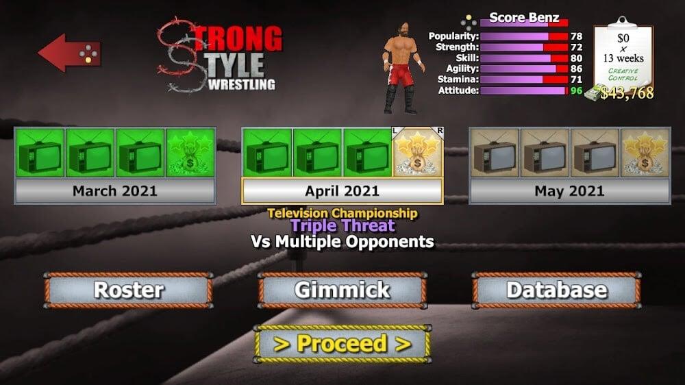 Wrestling Empire Mod screenshot 3