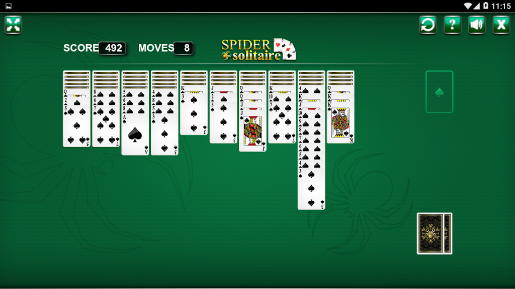 Spider Solitaire Card Game screenshot 3