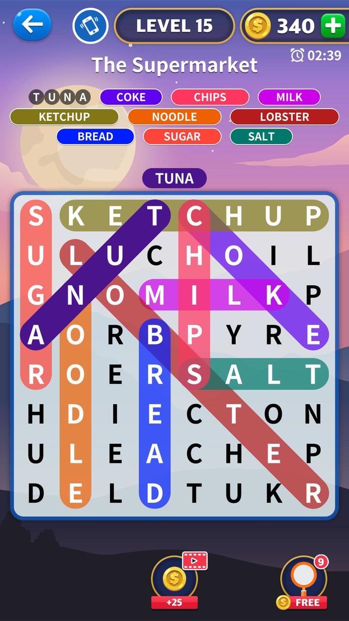 Word Search 365 screenshot 1