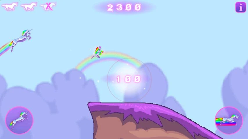 Robot Unicorn Attack screenshot 4