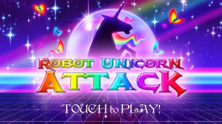 Robot Unicorn Attack screenshot 1