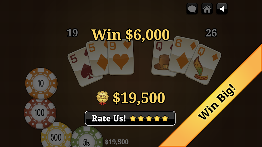 Thanksgiving Blackjack screenshot 3