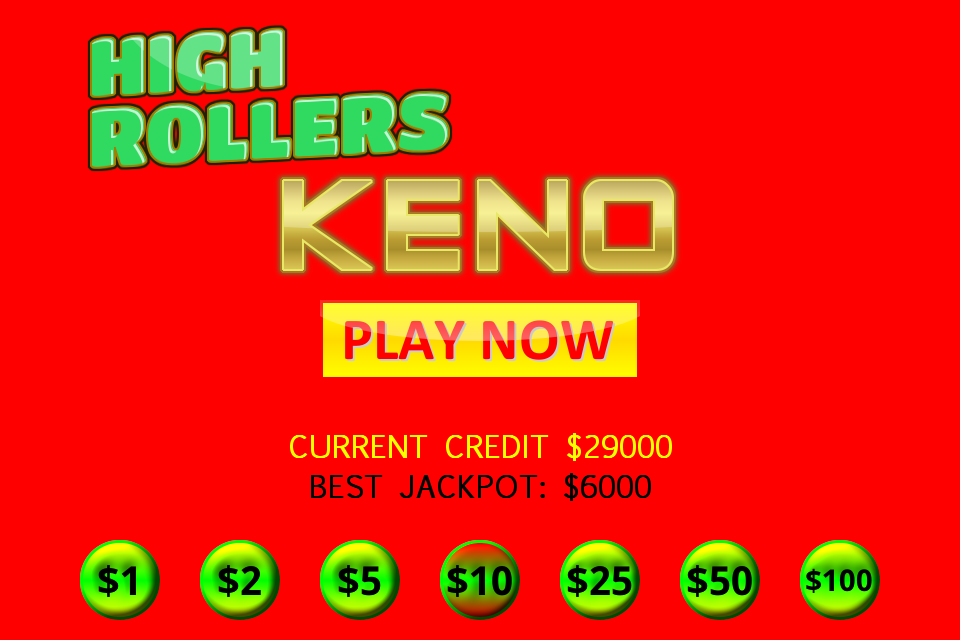 High Rollers KENO screenshot 3