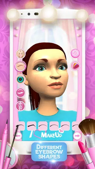 3D Makeup Games For Girls screenshot 1