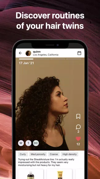 Quinn - Social Hair App | Jour screenshot 2