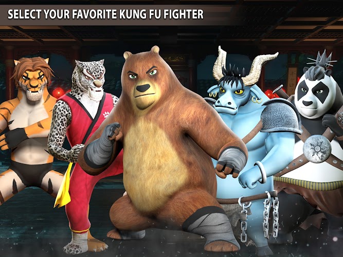 Kung Fu Animal: Fighting Games screenshot 15