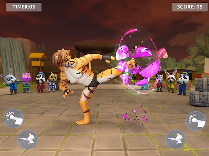 Kung Fu Animal: Fighting Games screenshot 10