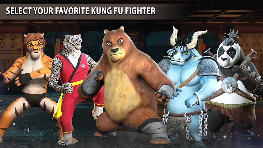 Kung Fu Animal: Fighting Games screenshot 3