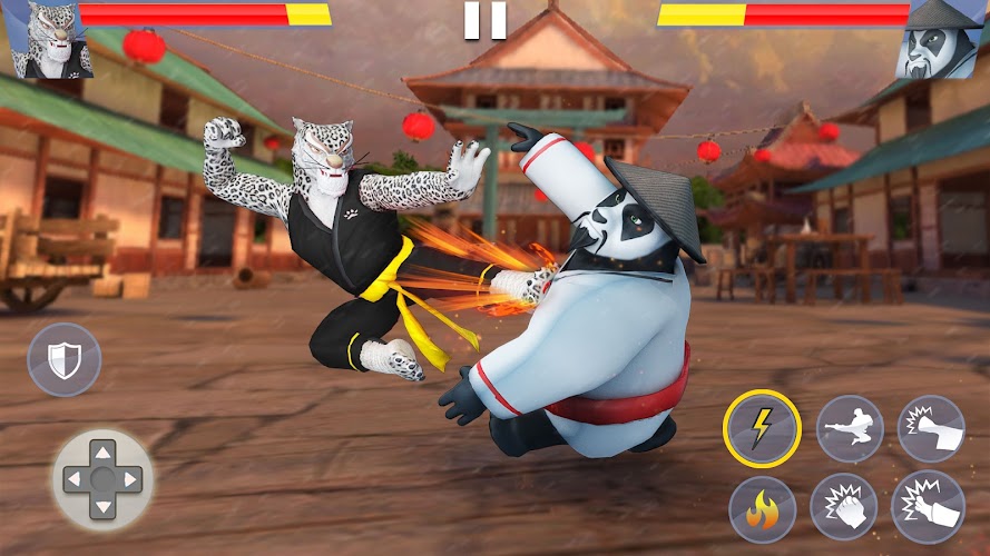 Kung Fu Animal: Fighting Games screenshot 1