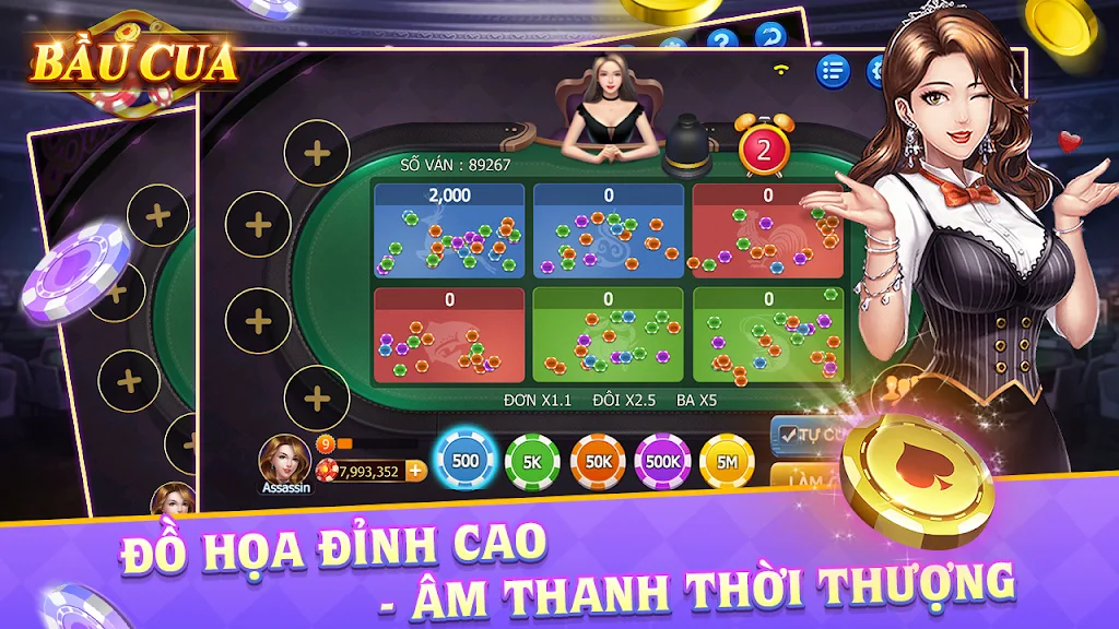 Bầu Cua - Tài Xỉu Casino screenshot 2