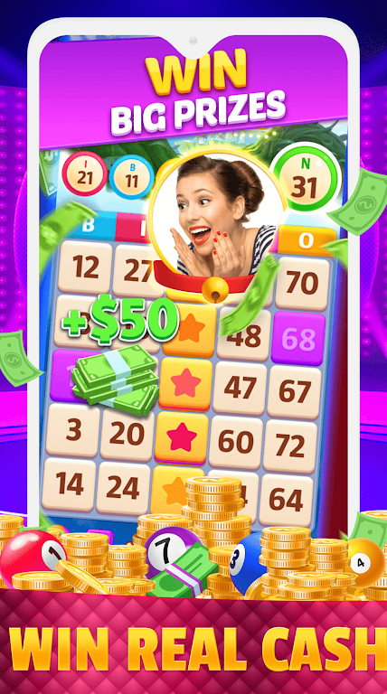 Bingo Blackout Master win cash screenshot 1