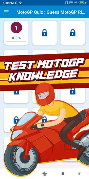 motor racing quiz screenshot 2